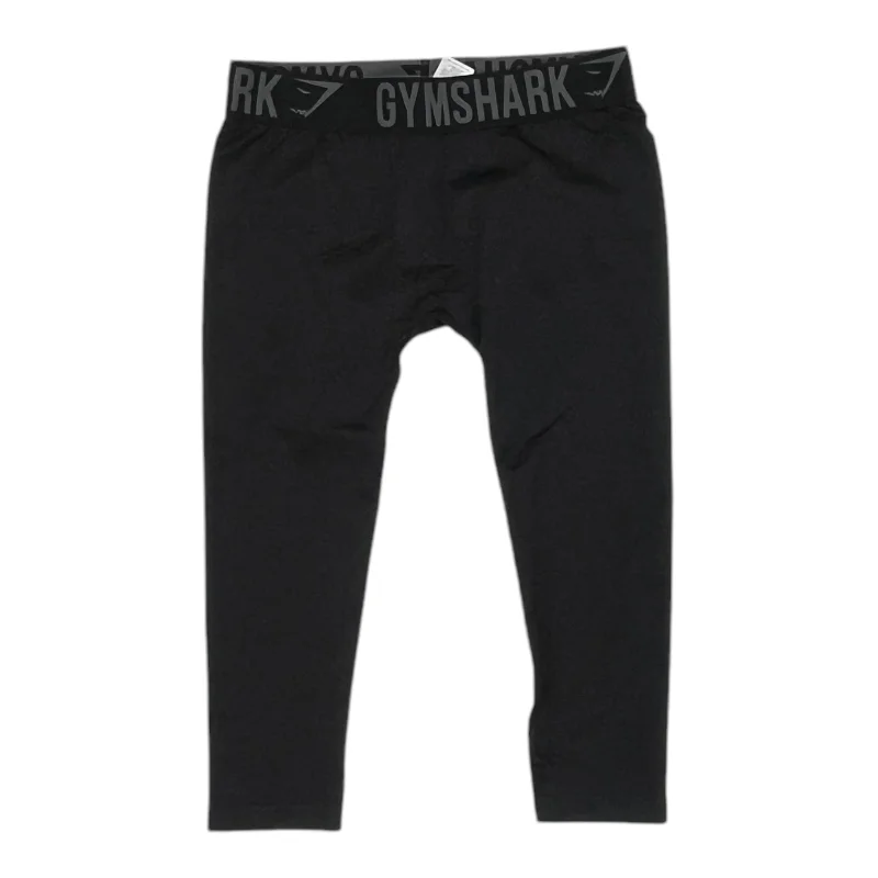 Athletic Leggings Capris By Gym Shark In Black, Size:M