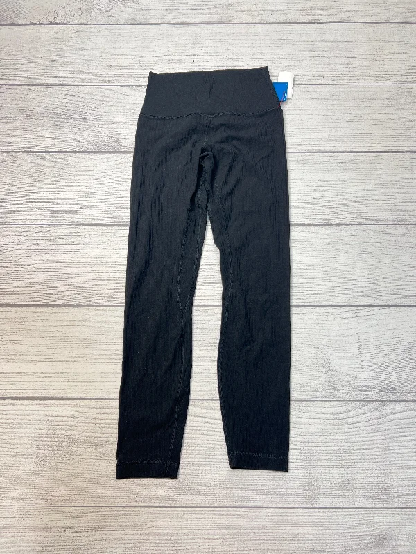 Athletic Leggings By Lululemon In Black, Size: S/4