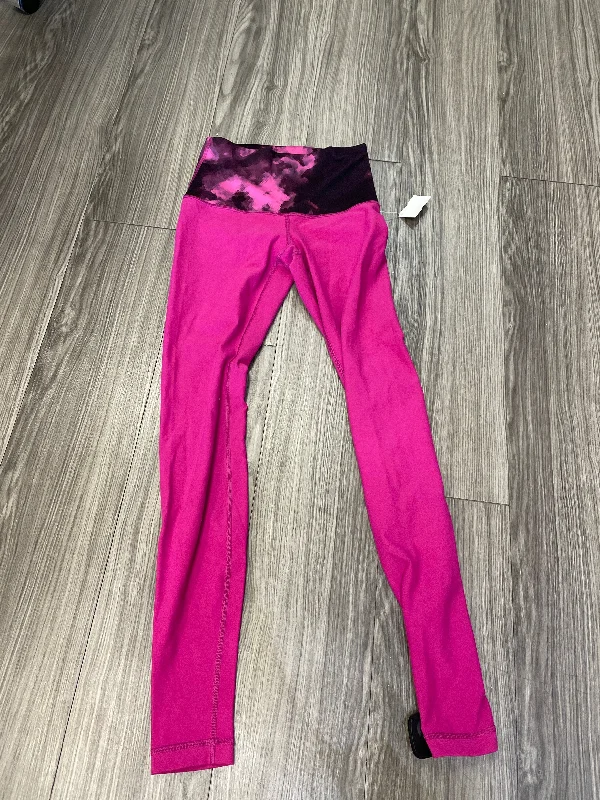 Athletic Leggings By Lululemon In Pink, Size: 6