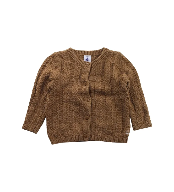 Petit Bateau Knit Cardigan 12-18M