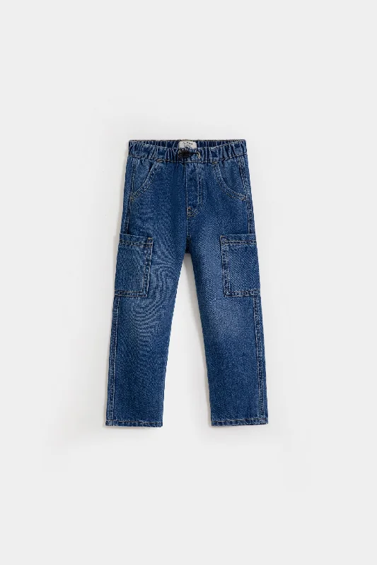 Cargo Pocket Jeans