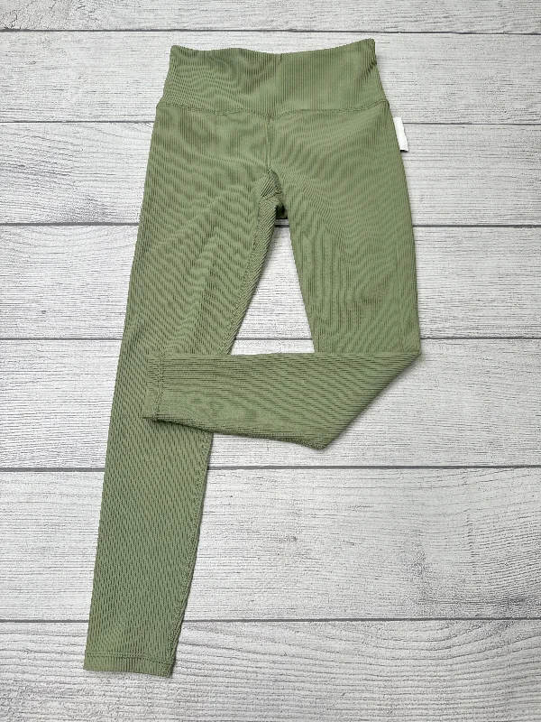 Athletic Leggings By Athleta In Green, Size: M