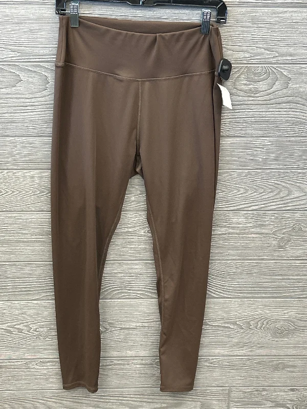 Athletic Leggings By Clothes Mentor In Brown, Size: Xl