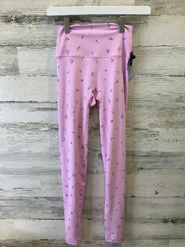 Pink Athletic Leggings Clothes Mentor, Size S