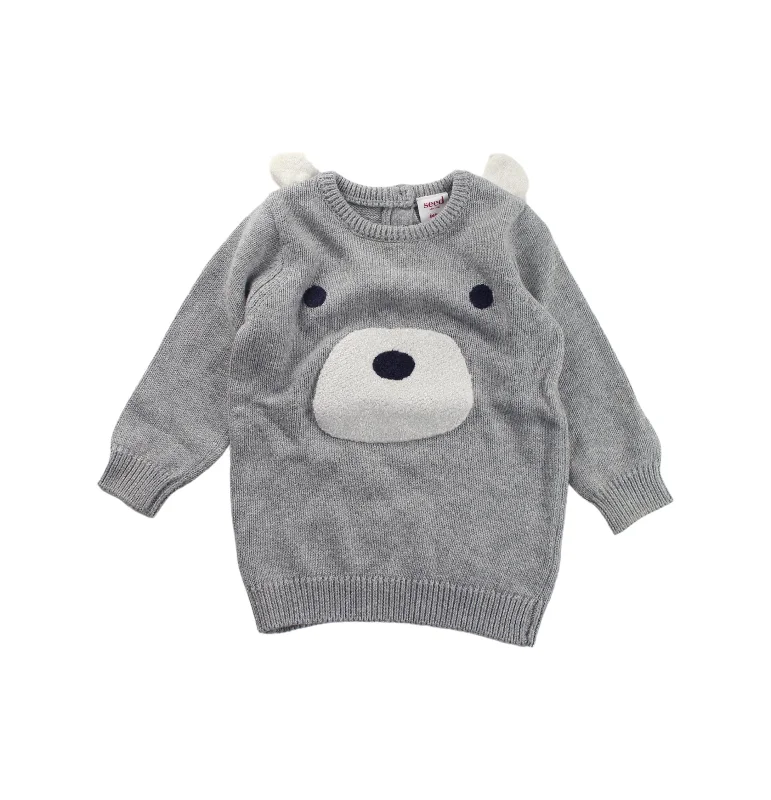 Seed Knit Sweater 6-12M