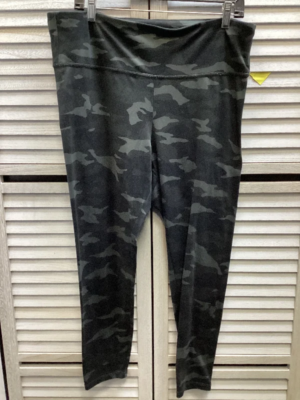 Athletic Leggings By Clothes Mentor In Camoflauge, Size: Xl