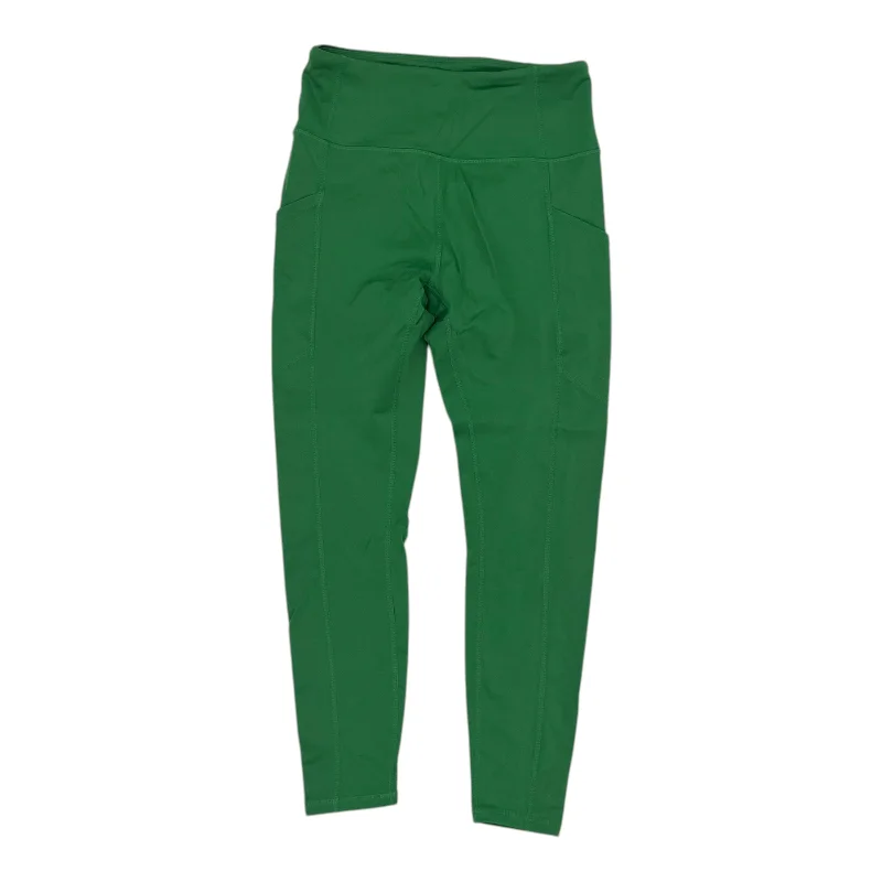 Athletic Leggings By Antonio Melani In Green, Size:M