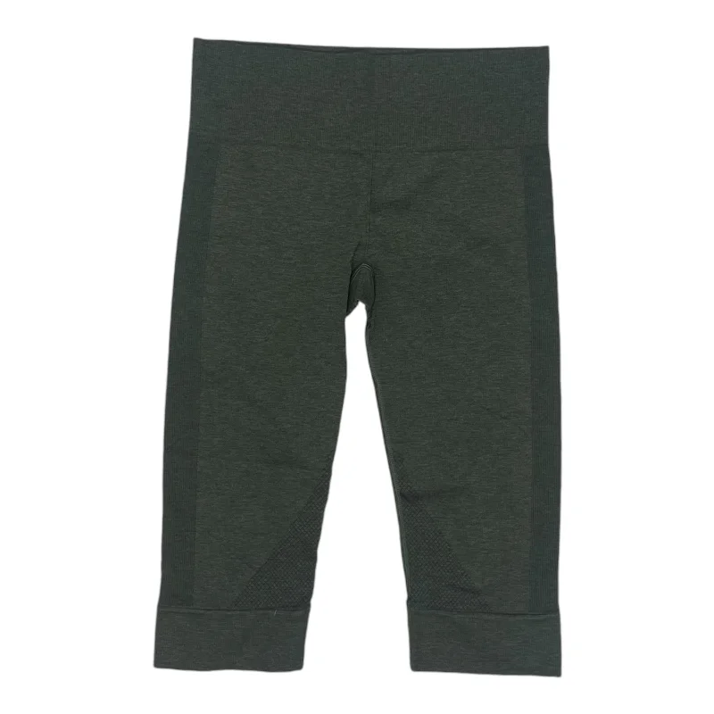 ATHLETIC LEGGINGS CAPRIS by LULULEMON In GREEN, Size: M