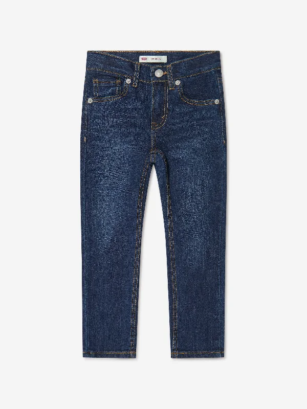 Levi's Boys Cotton Denim Skinny Fit 510 Jeans