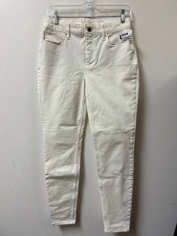 Relaxed Wear Jeans Skinny By White House Black Market In White, Size: 4