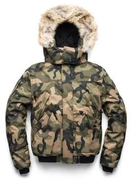 Nobis - Men's DYLAN HOODED BOMBER (CAMO)